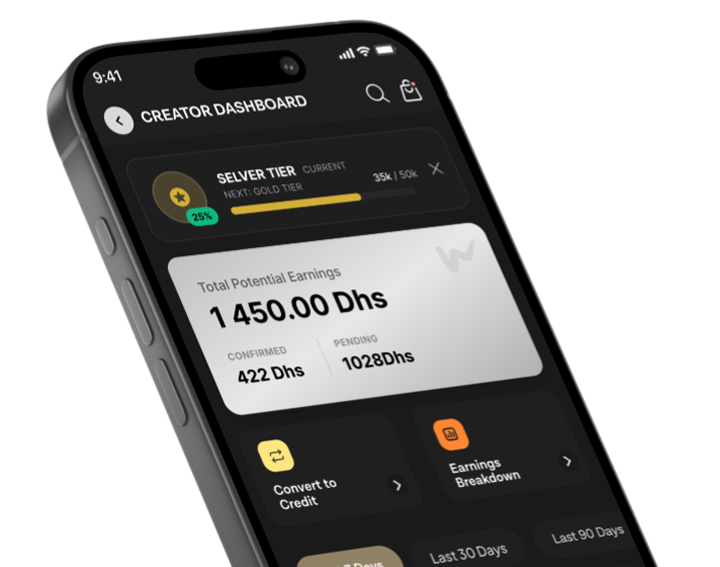 Creator Dashboard